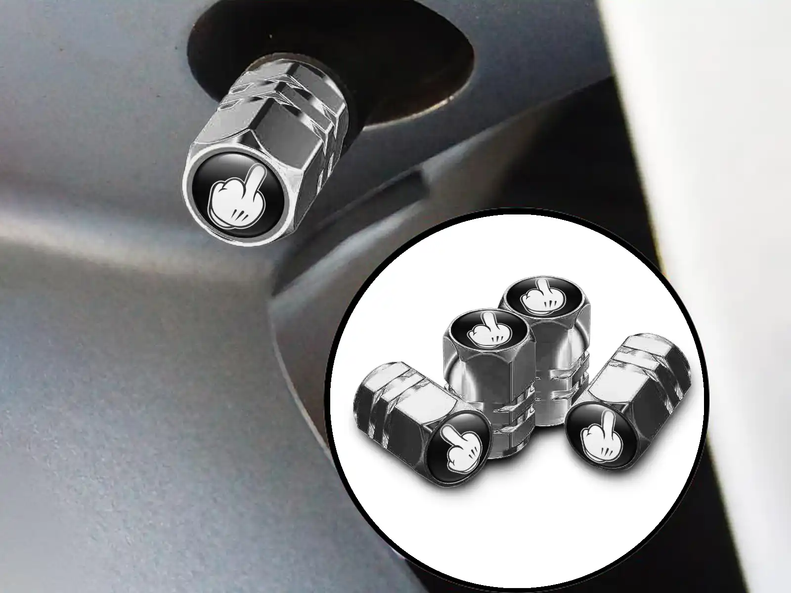 Tires Stem Caps for Bikes Force Design